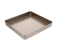 TOBBOMEY Square Nonstick Carbon Steel Baking Pan Multi-Function Oven Tray for Cakes Cookies Bread and Roasting Vegetables Bakeware for Toaster Oven