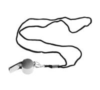 TOBBOMEY Stainless Steel Emergency Whistle Small Loud Soccer Referee Whistle Outdoor Survival Tool for Teachers Coaches Hiking Safety Random Color