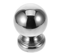 TOBBOMEY Stainless Steel Handrail Ball with Integrated Seat Guardrail Post Cap for Indoor Stair Railing Wear-resistant and Easy to Clean Decorative Finial for Residential and Commercial Use