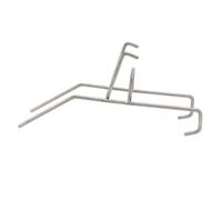 TOBBOMEY Stainless Steel Honey Bucket Shelf for Beekeepers Stable Silver Honey Pouring Rack Efficient Beekeeping Harvest Tool Heavy Bucket Support for Extraction