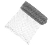 TOBBOMEY Stainless Steel Wire Mesh Hole Filler Rodent and Mouse Barrier for Garden Outdoor Vent Weep Hole Blocking DIY Rust-Resistant Wire Mesh for Home and Patio Protection Silver