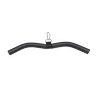 TOBBOMEY Steel Lat Pulldown Attachment Bar for Home Gym Muscle Training Bow Shaped Pull Down Biceps and Back Lever Easy to Install Resistance Rod for Strength Workouts