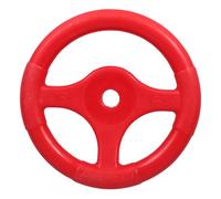 TOBBOMEY Steering Wheel for Bumper Cars Bright Red Cartoon Design Easy Installation Replacement Safe and Reliable Interactive Driving Learning Accessory for Rocking Cars and Riding Wheels