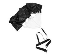 TOBBOMEY Strap Running Speed Training Parachute with Independent Waist Belt for Strength Building Soccer Basketball Rugby Fitness Resistance Sprint Trainer