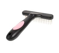 TOBBOMEY Sturdy Horse Grooming Comb Plastic Steel Rubber Multi-functional Brush with Smooth Surface Fits The Skin of Domestic Animals for Horse Cleaning and Pet Grooming