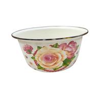 TOBBOMEY Thickened Enamel Stew Pot Multi-use Acid Alkali Resistant Soup Cooking Pot for Household Kitchen Essentials Compatible with Induction and Gas Stoves