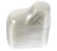 TOBBOMEY Toddler Shoes and Socks Display Holders PVC Baby Feet Shoe Stands 8cm Shapers for Newborns and Infants 40pcs Set for Storage and Display