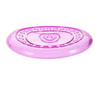 TOBBOMEY Tpr Soft Puppy Fly Disc for Dogs Small Outdoor Chewing Flying in Purple Safe Wear-resistant Pet for Training and Fetch Play