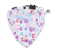 TOBBOMEY Triangular Cotton Pet Bib Scarf Adjustable 1cm Width 20-28cm Neck Decorative Dog and Cat Bandana for Puppies and Adult Pets