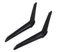 TOBBOMEY Tv Stand Base Legs with Screws Adjustable Angle Pedestal Feet for Stable Tabletop Mount Compatible with LCD LED Flat Screen Televisions Easy Installation for Home Use