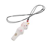 TOBBOMEY Unicorn Ceramic Bird Call Whistle for Collectible Souvenir Pendant Multifunctional Decorative Whistle Necklace Party Favor for Boys and School Sports Supplies and Goody Bag Filler