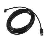 TOBBOMEY USB Type-c Elbow Charging Cable Right Angle VR Link Data Transfer Cord Fast Charging and Stable Signal for and Compatible Devices Portable and Lightweight Design