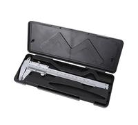 TOBBOMEY Vernier Caliper Precision Carbon Steel Measurement Tool for Internal External Depth Step Gauging for Engineering Electronics and Crafts with Locking Screw Feature