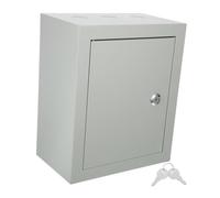 TOBBOMEY Weatherproof Outdoor Electrical Junction Box Heavy Duty Cold-rolled Enclosure with Sealed Dustproof Design for Surface Mount Power Outlet and Distribution Applications