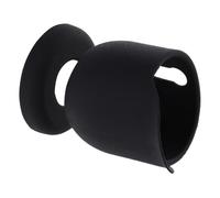 TOBBOMEY Weatherproof Silicone Camera Rain Cover for Nest Security Camera Protective Housing Case Outdoor Full Protection Black Shell