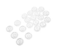 TOBBOMEY Window Blind Components 20pcs Bottom Rail End Caps Round Head Closure Ladder Cord Plugs Blind Accessories for Home Office Hotel