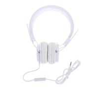 TOBBOMEY Wired Stereo Gaming Headset with Microphone Ergonomic Over-ear Comfort Break-resistant Design Compatible with Phone for Smooth Voice and No Delay