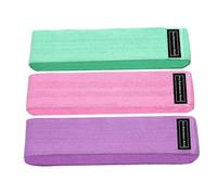 TOBBOMEY Women's Resistance Bands Pull Bands for Yoga and Home Fitness Elastic Exercise Straps for Muscle Activation Flexibility Strength Training and Stretching