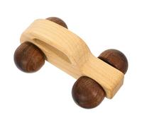 TOBBOMEY Wooden Car Smooth Hand Grip Push Vehicle for Newborns Educational Grasping with Sanded Edges for Comfortable Play