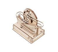 TOBBOMEY Wooden Run Puzzle Marble Maze Ball Educational DIY Labyrinth Track for Creativity and Imagination Development Gift