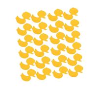 TOBBOMEY Yellow Cartoon Duck Anti-slip Bathtub Stickers for Self-adhesive Non-slip Bathroom Decals with Strong Shower Wall and Floor Protection Fun Lovely Bath Mat Decals