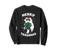 Tobe Fonseca Merry Trashmas Raccoon Funny Animal Holiday Sweatshirt