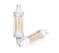 TobeBright 10W R7s LED Bulb 78mm Dimmable, Warm White 3000K, 100W R7s J78 Linear Halogen Bulb Equivalent, 660LM, R7S J Type Double Ended Base for for Work, Landscape Lights, Floor Lamps, 2 Pack