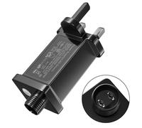 TobeBright 31V Transformer Plug for Christmas Lights, IP44 String Light Power Adapter with 8 Modes, Timer &Memory Function, 6W LED Replacement Adapter for Christmas Tree Light Icicle Lights Net Light