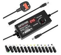 TobeBright 3V-24V 5A 120W Power Supply Adjustable,DC 3V to 24V Variable Universal AC/DC Adapter,100V-240V AC to DC Converter with 14 Multi Tips&Extension Cord for Household Electronic