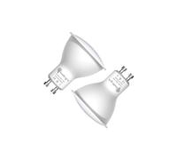 TobeBright Gu10 Dusk to Dawn LED Light - 5W Smart Sensor Bulb - 450LM 6000K Cold White - Auto On/Off, 2-pcs