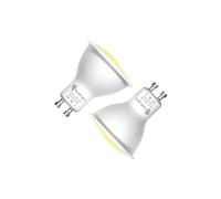 TobeBright GU10 LED Light Bulb With Dusk to Dawn Sensor - 5W Smart Warm White 2700K 450LM - Auto On/Off for In/Outdoor Use, 2-Pack