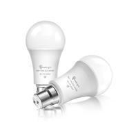 TobeBright LED Bulbs Bayonet 100W Equivalent,B22 LED Bulbs Cool White 6000K,13W Daylight Bulbs Bayonet, BC A60 Energy Saving White Light Bulbs for Ceiling Lights,Home Bright White,Non-Dimmable,2-Pack
