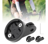 Tobefore 3 Pcs Bicycle Combo Mount Camera Adaptor Mount Computer Base Kit Cycling Top Mounts Bicycle Computer Camera Mounts Compatible for Garmin GoPro