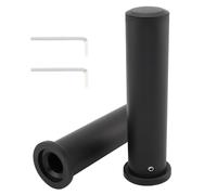 Tobefore Olympic Adapter Sleeve(2 PCS) - Converts 1" Standard Weight Plate Posts to 2"Standard Weight Exercise Equipment Self-Locking Weight Belt for Workout