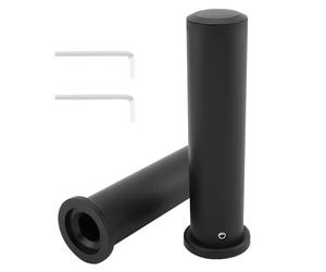 Tobefore Olympic Adapter Sleeve(2 PCS) - Converts 1" Standard Weight Plate Posts to 2"Standard Weight Exercise Equipment Self-Locking Weight Belt for Workout