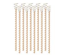 TOBEOME 10Pcs Electroculture Plant Stakes,12 Inch Copper Coil Antennas Garden Stakes Electronic Planting for Vegetable Garden Easy Install Easy to Use