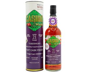 Tobermory - 21 year old Casino Series - Single Port Cask #150068 Slot Machine 1995 Whisky 70cl 45.9% ABV