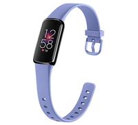 Tobfit Band Replacement for Fitbit Luxe Band, Sport Silicone Flexible Watch Strap Replacement Wristbands for Fitbit Luxe Bands Women Men, Small, Lavender