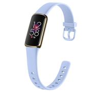 Tobfit Band Replacement for Fitbit Luxe Band, Sport Silicone Flexible Watch Strap Replacement Wristbands for Fitbit Luxe Bands Women Men, Light Blue, Small