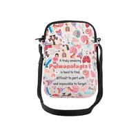 TOBGBE Anatomical Medical Pulmonary Lung Gifts Pulmonologist is Hard to Find Crossbody Bag Lung Doctor Nurse RT Purse Bags, Pulmonologist Mini Cb-us, Fashion