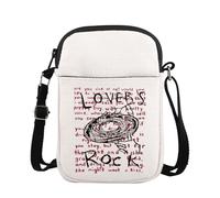 TOBGBE TV Girl Band Merch TV Girls Lovers Rock Inspired Crossbody Bag TV Girl Gift Music Merchandise For Canvas Bag (CB, Lovers Rock CB-PY1)