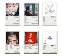 TOBIANG LIL Poster Peep Music Album Cover Signed Limited Canvas Poster (5 Pack) No Frame:8x12 Inch(20x30cm)