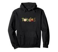 Tobias Name Apple Letters Fruit Alphabet Pullover Hoodie