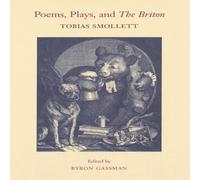 Tobias Smollett Poems, Plays, & "the Briton" Hardcover Book Tobias Smollett Multicolor