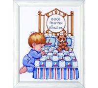 Tobin Cross Stitch Kit, 11"x14" 14 Count
