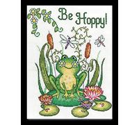 Tobin Design Works Be Hoppy Cross Stitch Kit, Multi-Colour