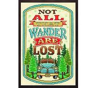 Design Works Crafts All That Wander, Cotton, Multi-Colour, 20.2 x 25.4 x 0.1 cm