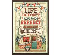 Tobin Wonderful Life, Cotton, Multi-Colour, 20.2 x 25.4 x 0.1 cm