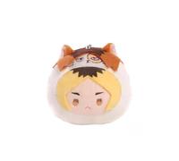 Tobio Kageyama Plush Figure Anime PP Cotton Soft Stuff Car Bag Keychain Pendant Cute Cartoon Character Pillow Home Sofa Decoration 8cm