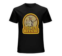 Tobirama You Sum Bitch Smokey The Bandit Smile Face Art Unisex T-Shirt Top Black Mens Tee XXL